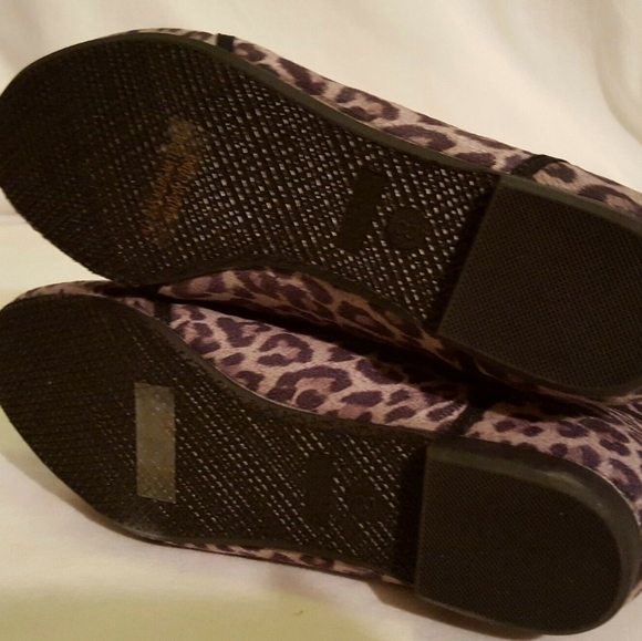 Karyn leopard brushed fabric lace up graanny boot - Picture 5 of 6